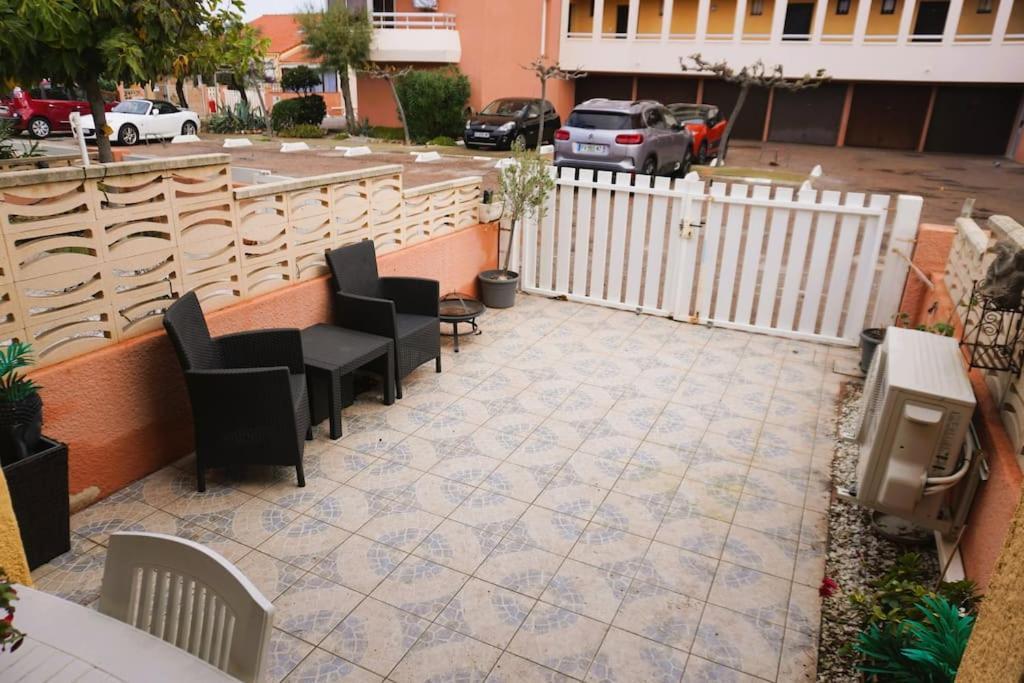 L'Azur 4 Pers Clim Parking Acces Plage Direct Ле Баркарес Экстерьер фото